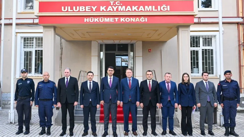 Uşak Valisi Kartal'dan Ulubey'de Güvenlik Zirvesi