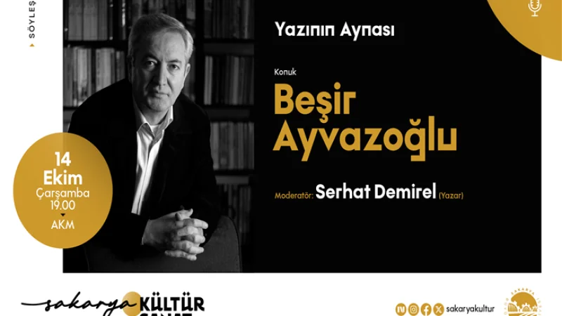 Usta Yazar Beşir Ayvazoğlu Sakaryalılarla Buluşuyor