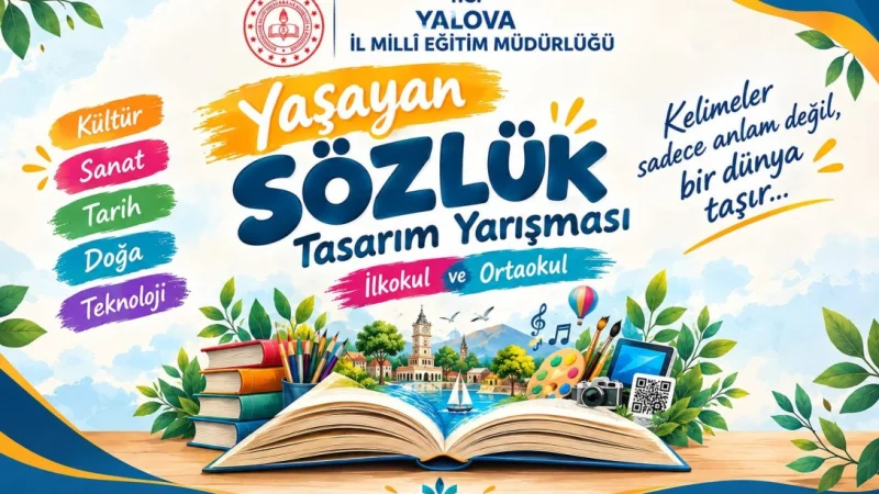 Yalova'da Öğrenciler Türkçenin Zenginliklerini Tasarımlarıyla Yansıtacak
