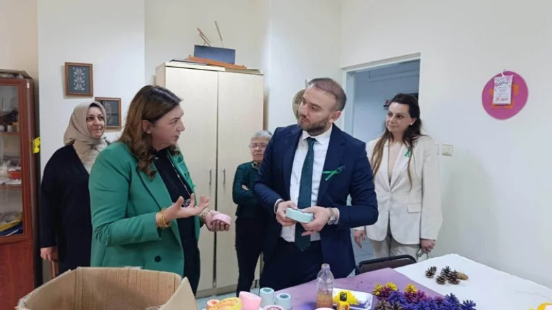 Yozgat'ta Özel Bireylerin Sıfır Atık Atölyeleri İncelendi