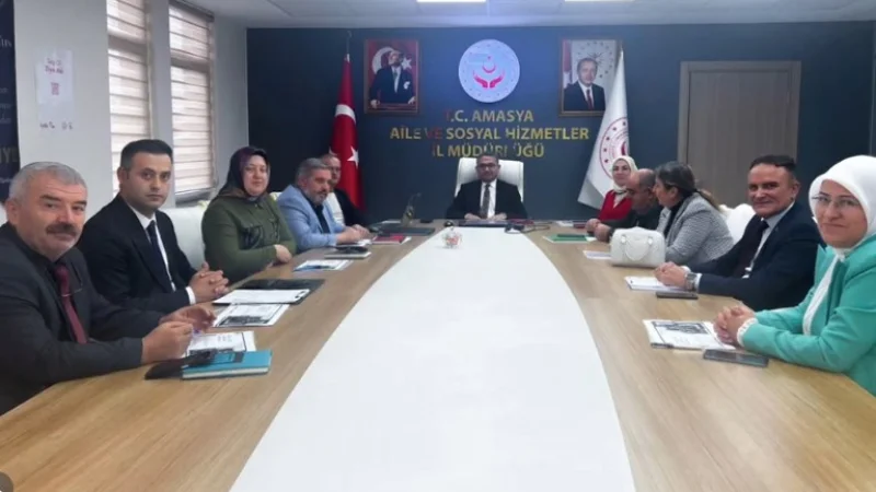 Amasya'da “İyilik Var” Uygulaması İçin Değerlendirme Toplantısı Yapıldı