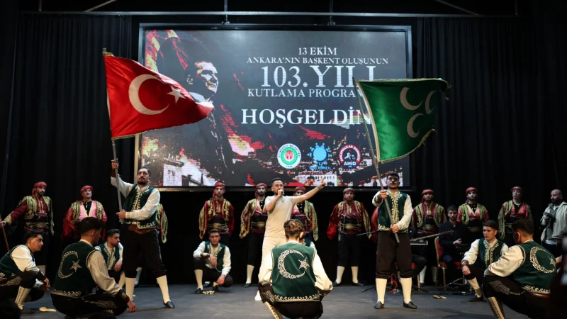 Ankara'nın Başkent Oluşunun 103. Yılı Etimesgut'ta Kutlandı