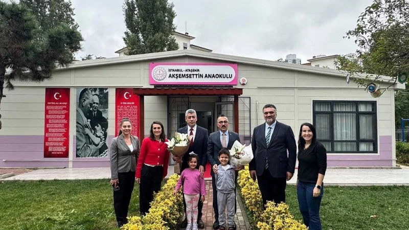 Ataşehir Kaymakamı Eren Arslan'dan Okul Ziyaretleri