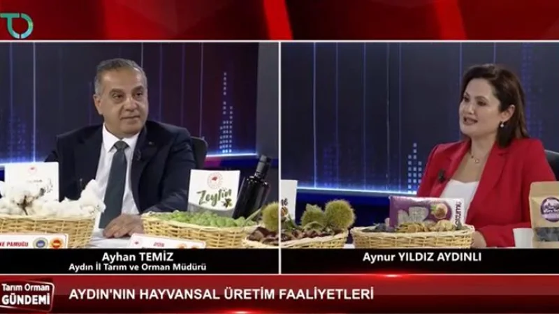 Aydın İl Tarım ve Orman Müdürü Ayhan Temiz, Kentin Tarımsal Potansiyelini Değerlendirdi