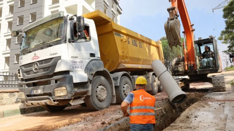 Bursa Büyükşehir Belediyesi'nden Kış Öncesi Altyapı Atılımı