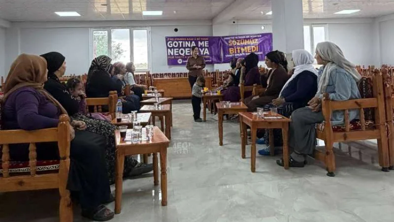 Çınar Belediyesi'nden Kırsalda Toplumsal Cinsiyet Eğitimleri