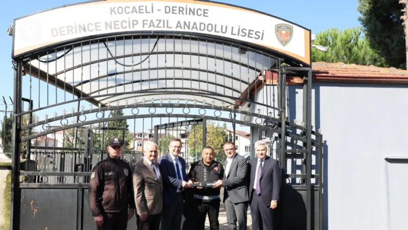 Derince'de 55 Okula Güvenlik Dedektörü Desteği Sağlandı
