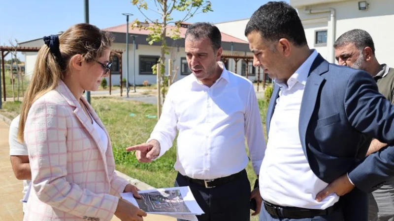 Diyarbakır'da Sosyal Hizmet Kampüsü'nde İnceleme