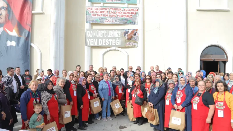 Edirne'de Dünya Kadın Çiftçiler Günü Dolayısıyla Özel Buluşma Düzenleniyor
