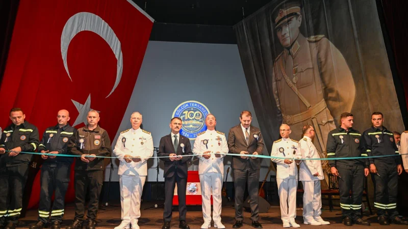 Gölcük Tersanesi 100. yılını yeni projelerle kutladı