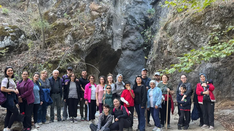 Gördes'in Doğal ve Tarihi Mirası Güvercinli Kanyonu'nda Keşfedildi