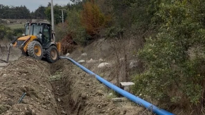 Göynük'te İçme Suyu Altyapısında Yenileme Çalışmaları Başlatıldı