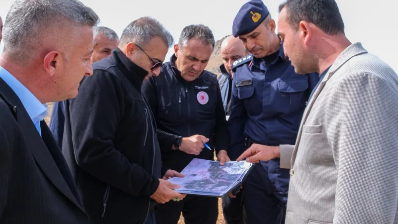 Karaman Valisi Çiçek'ten Yayla Yollarında İnceleme
