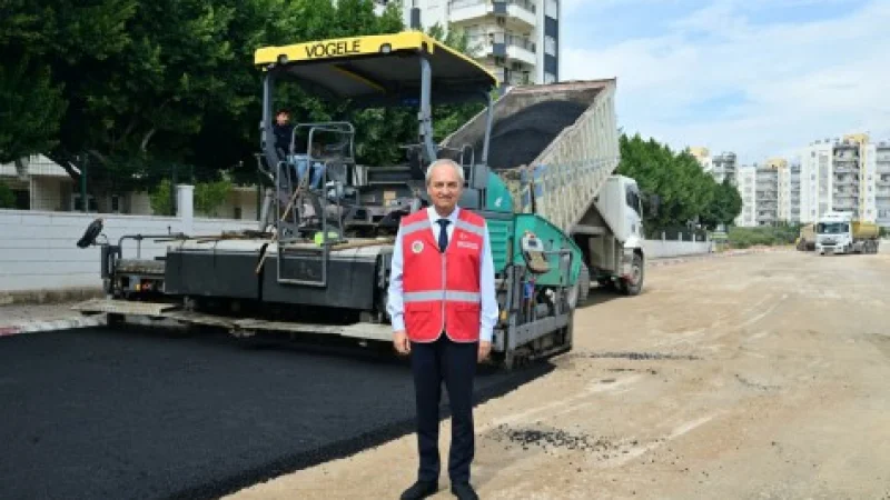 Kepez Belediyesi'nden Çankaya Mahallesi'ne 15 Milyon TL'lik Asfalt Yatırımı