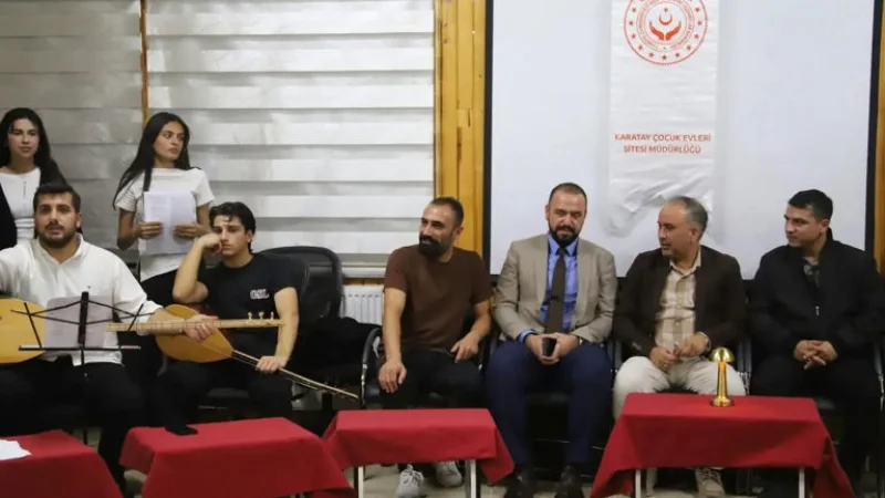 Konya'da Karatay Çocuk Evleri Sitesi Sakinleri İçin Sıra Gecesi Düzenlendi