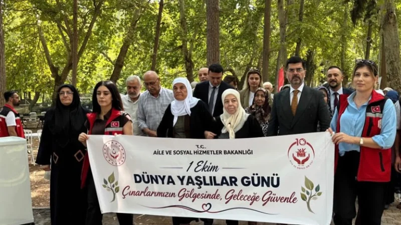 Mardin'de Dünya Yaşlılar Günü Dolayısıyla Anlamlı Buluşma
