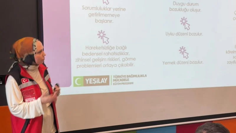 Ordu'da Üniversite Öğrencilerine Yönelik Teknoloji Bağımlılığı Eğitimi Verildi