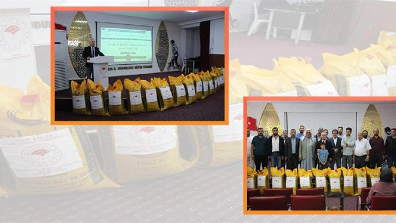 Şanlıurfa'da Kırmızı Mercimek Üretimi İçin Sertifikalı Tohum Desteği