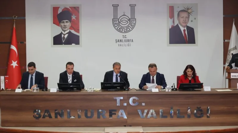 Şanlıurfa'da Vakıf Karne Toplantısı Gerçekleştirildi