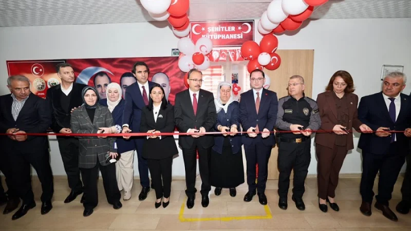 Siirt'te Şehit Polislerin İsimleri Kütüphanede Yaşatılacak