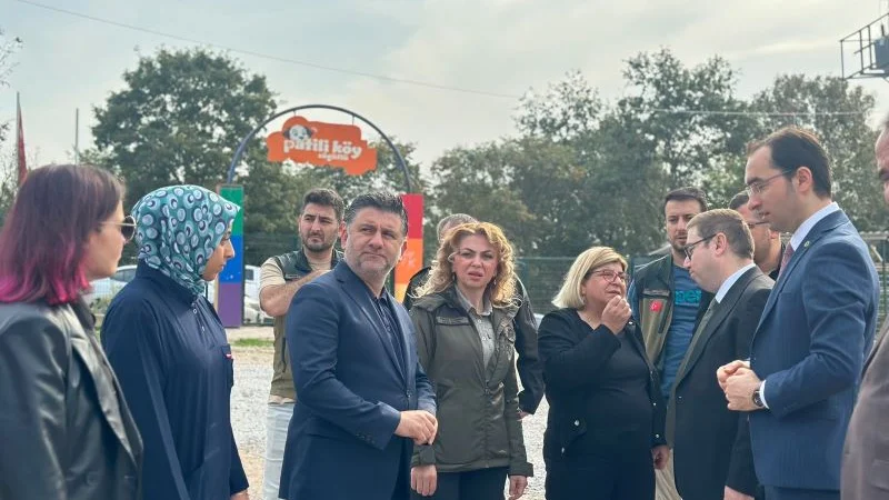 Söğütlü'deki Hayvan Barınağında Ortak İnceleme