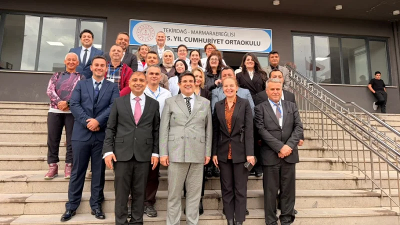 Tekirdağ'da Okullara Yeni Eğitim Alanları Kazandırıldı