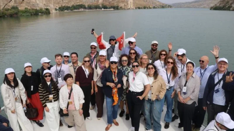 UNESCO Heyeti Şanlıurfa'nın Saklı Cenneti Halfeti'yi Ziyaret Etti