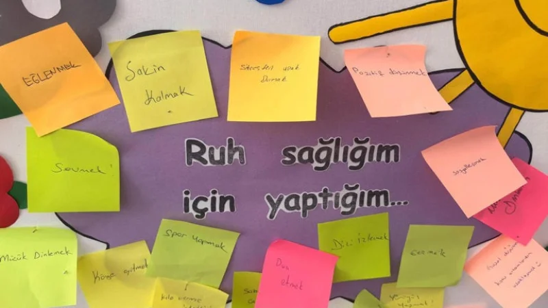 Yozgat'ta Dünya Ruh Sağlığı Günü Dolayısıyla Etkinlik Düzenlendi