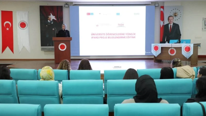 Yozgat'ta Üniversite Öğrencilerine Yönelik IPARD Proje Bilgilendirme Eğitimi Düzenlendi