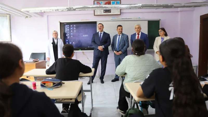 Altınözü Kaymakamı Efecan Şahin'den Lokman Hekim MTAL'ye Ziyaret