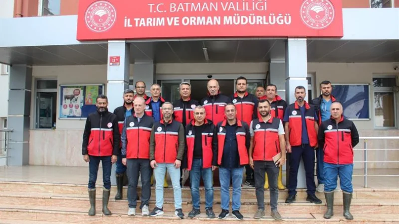 Batman'da Tarımsal ve Hayvansal Üretim İçin Sel Tatbikatı