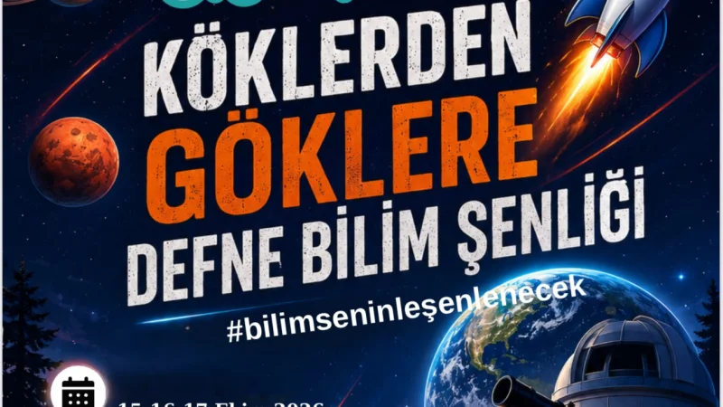 Defne'de Bilim Şenliği Heyecanı Başlıyor