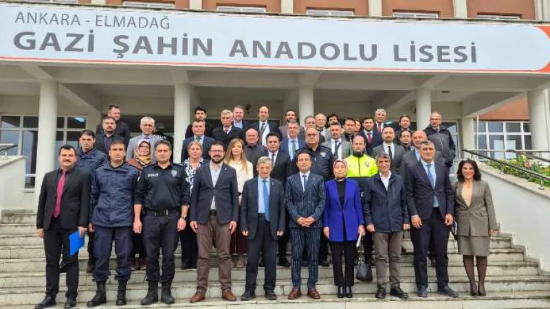Elmadağ'da Okul Güvenliği İçin İlçe Yürütme Kurulu Toplandı