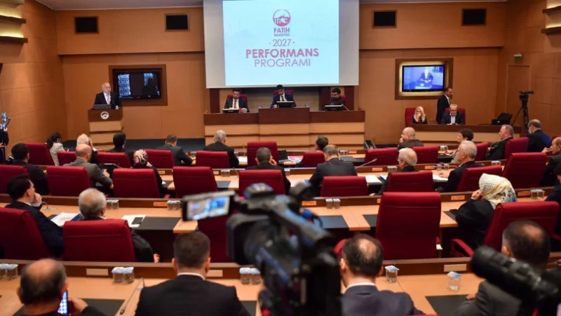 Fatih Belediyesi'nin 2027 Yılı Bütçesi Meclis Onayından Geçti