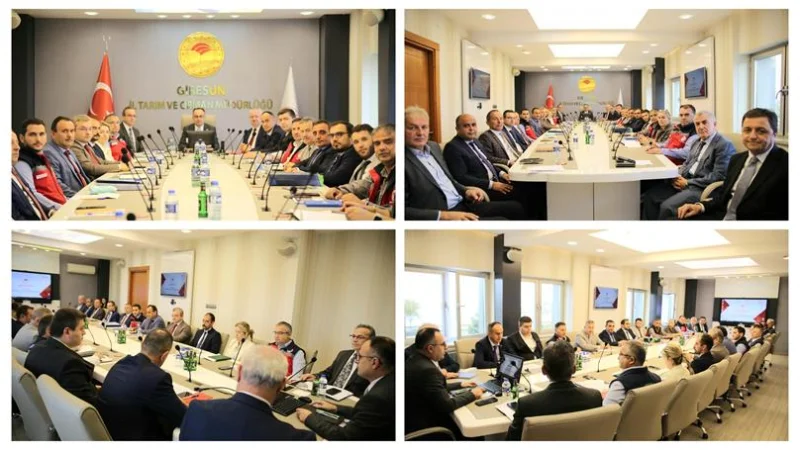 Giresun İl Tarım ve Orman Müdürlüğü'nde Koordinasyon Toplantısı