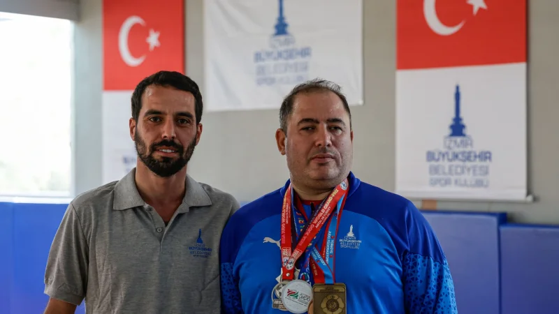 İzmir Büyükşehir Belediyesi'nin milli judocusu Gökhan Biçer'in hedefi 2028 Paralimpik Oyunları