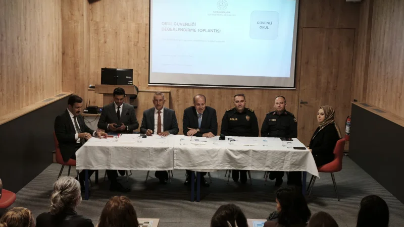 Kahramankazan'da Okul Güvenliği Toplantısı Düzenlendi