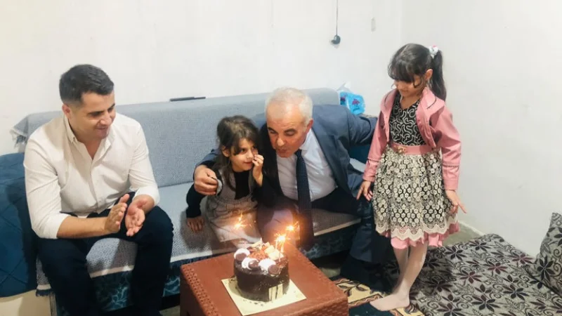 Kilis'te Ebeveyn Kaybı Yaşayan Çocukların Doğum Günleri Evlerinde Kutlandı