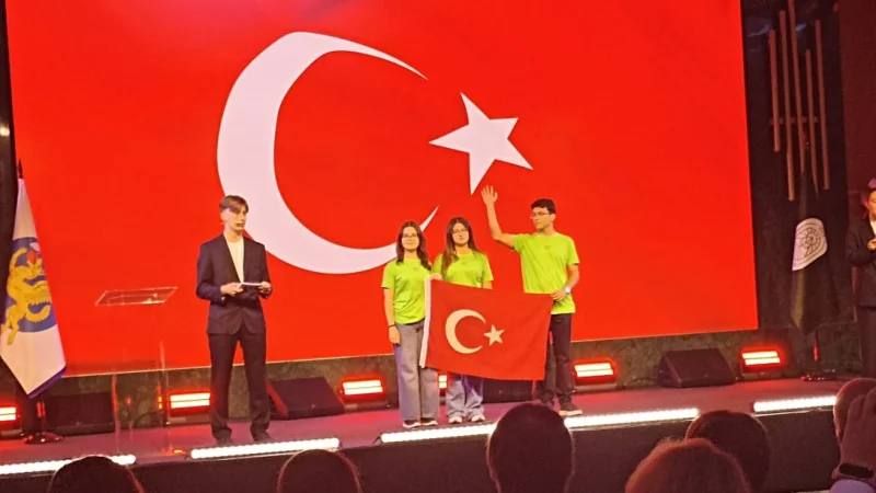 Kırşehirli Öğrenciler Uluslararası İklim Olimpiyatı'nda Türkiye'yi Temsil Etti