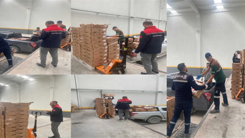 Konya'da 7 Ton Bozuk Tavuk Eti İmha Edildi