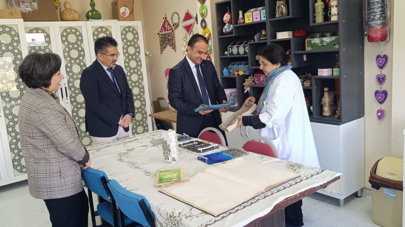 Menteşe Kaymakamı Ali Edip Budan’dan Muğla Özel Eğitim Meslek Okulu'na Ziyaret