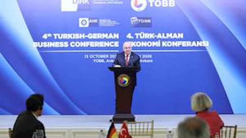 Millî Savunma Bakanı Yaşar Güler, 4’üncü Türk-Alman Ekonomi Konferansı'na Katıldı