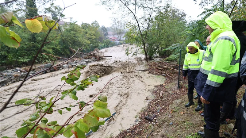 Sakarya'da Sel Afeti: Sapanca ve Geyve'deki Çalışmalar İncelendi