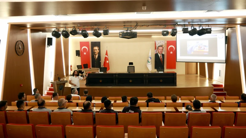 Talas Belediyesi Personeline Terörle Mücadele ve Güvenlik Eğitimi Verildi