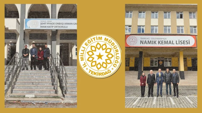 Tekirdağ'da 'Yenilikçi Sınıflar' İçin İlk Adım Atıldı