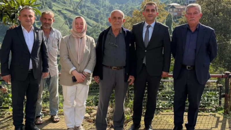 Trabzon'da Kıbrıs Gazisi Esat Kul'a Vefa Ziyareti
