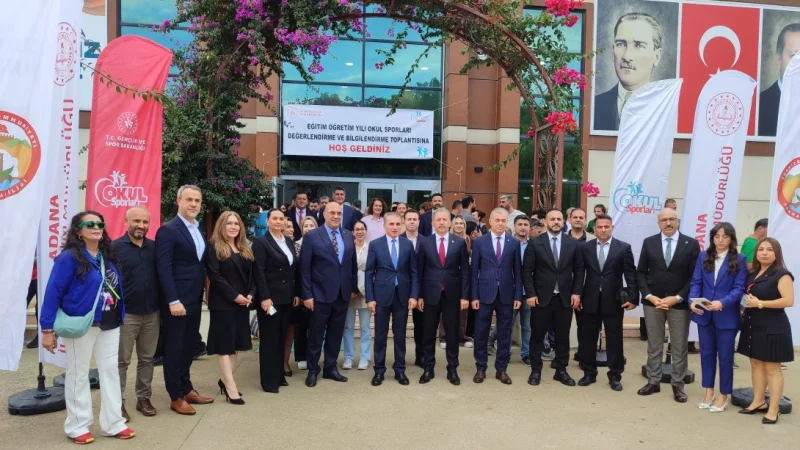 Adana'da 2026-2027 Eğitim Öğretim Yılı Okul Sporları Planlaması Yapıldı