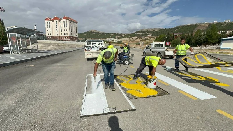 Adıyaman'da Esentepe Caddesi Trafik Güvenliğine Kavuştu