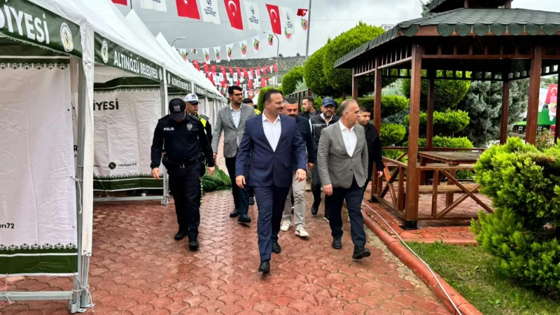 Altınözü'nde 10. Zeytin-Zeytinyağı ve Gastronomi Festivali Öncesi İnceleme
