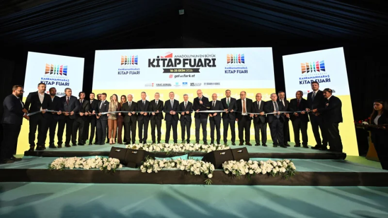 Anadolu'nun En Büyük Kitap Fuarı Kahramanmaraş'ta Kapılarını Açtı